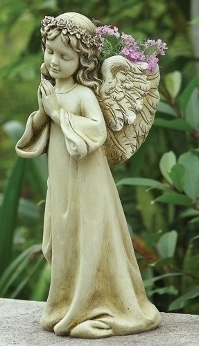 Joseph Studio 42513 Tall Standing Angel Child Praying Statue 26-Inch-