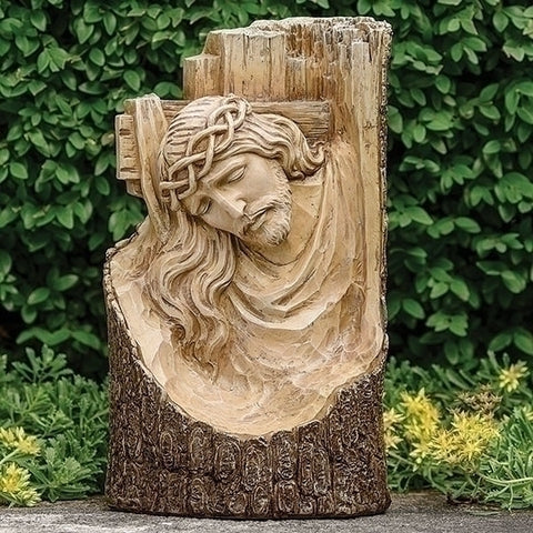 Jesus With Crown Of Thorns Statue