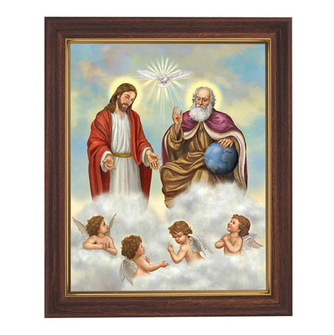 Holy Trinity Print with Cherubs