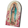 Our Lady of Guadalupe Arched Icon Wall Plaque