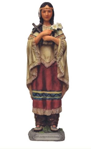 Saint Kateri Tekakwitha Veronese Collection 8 Inch Tall