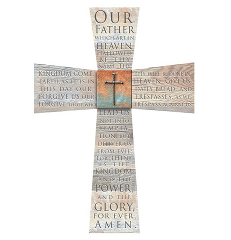 Our Father Wall Cross