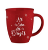 All is Calm All is Bright Christmas  Mugs Set of 4