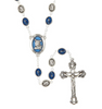 Saint Michael Blue Enamel Rosary