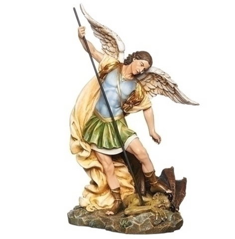 Saint Michael The Protector Statue 12 Inch tall