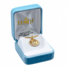 First Communion Chalice Medal On Chain Gold Over Silver