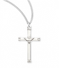 Holy Spirit Dove Sterling Silver Cross On Chain Confirmation Gift