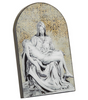 Pieta Arched Wooden Plaque