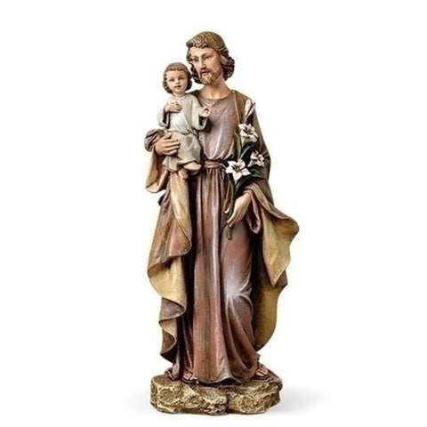 Saint Joseph Figure 10 Inch Tall Vintage Style