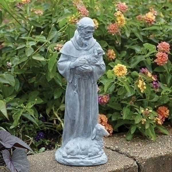 Saint Francis With Animals Garden Statue – Beattitudes Religious Gifts