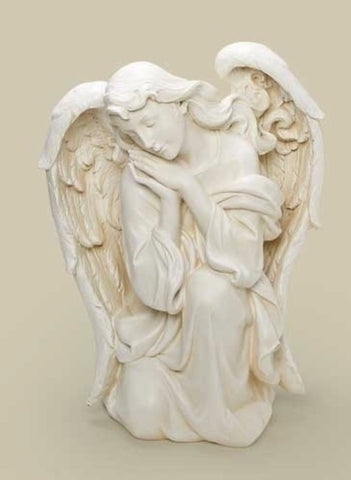 Kneeling Angel Memorial Large Size Garden Statue