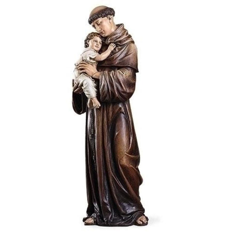 Saint Anthony with Jesus Statue Large 37" Tall