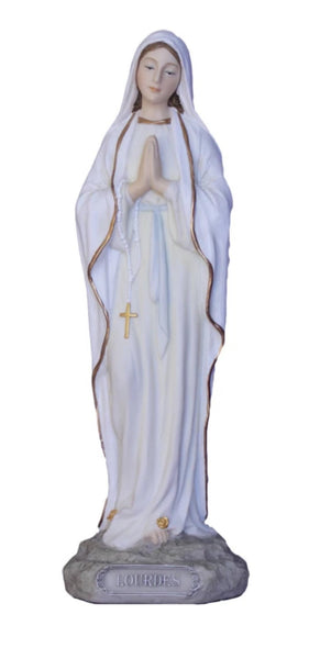 Our Lady Of Lourdes Statue Veronese Collection – Beattitudes Religious ...