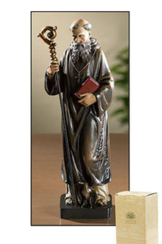 Saint Benedict Statue